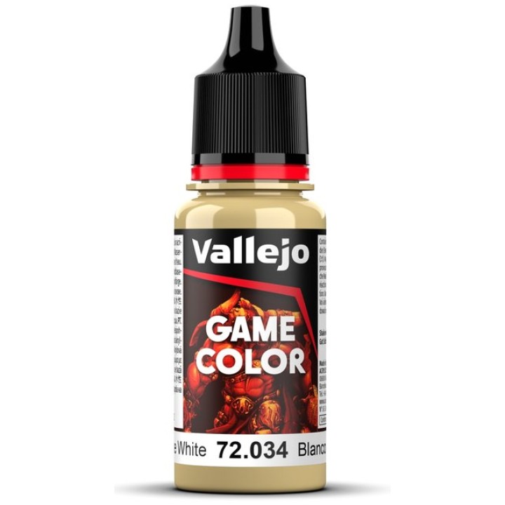 VALLEJO GAME COLOR BONE WHITE | Jeux et Trolleries | Spécialiste des jeux de société, jeux de cartes et wargames