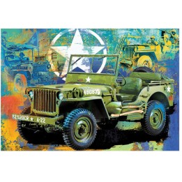 Military Jeep Tin | Jeux et Trolleries | Spécialiste des jeux de société, jeux de cartes et wargames