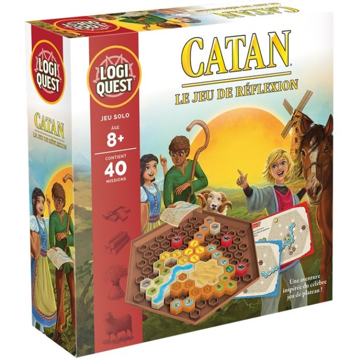 Logiquest - Catan | Jeux et Trolleries | Spécialiste des jeux de société, jeux de cartes et wargames