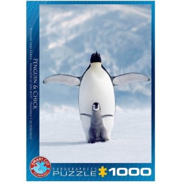 EUROGRAPHICS PUZZLE  PENGUIN CHICK | Jeux et Trolleries | Spécialiste des jeux de société, jeux de cartes et wargames