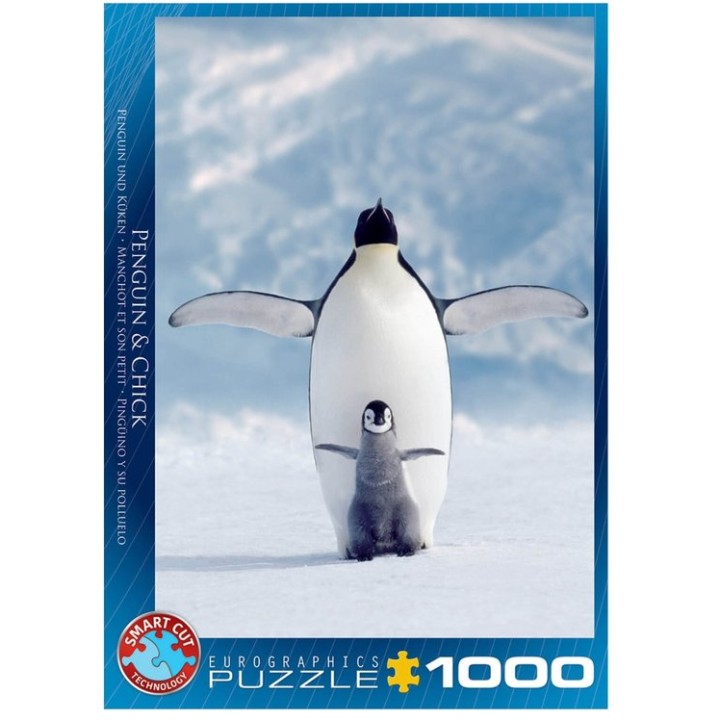 EUROGRAPHICS PUZZLE  PENGUIN CHICK | Jeux et Trolleries | Spécialiste des jeux de société, jeux de cartes et wargames