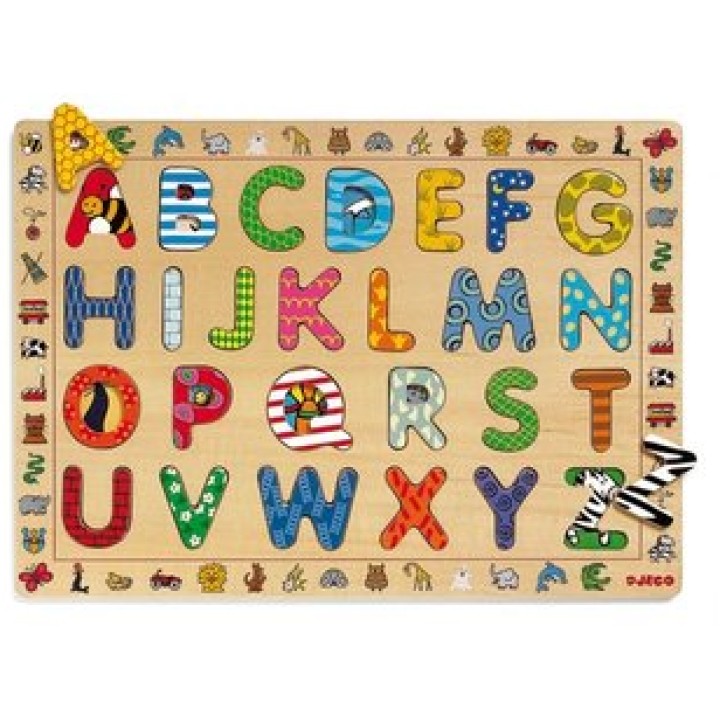 PUZZLE ÉDUCATIF A B C | Jeux et Trolleries | Spécialiste des jeux de société, jeux de cartes et wargames