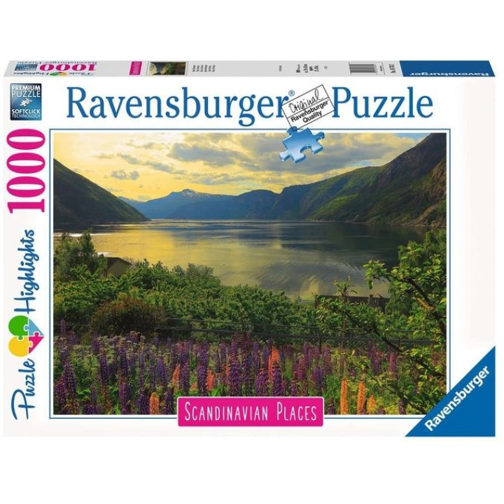 Fjord en Norvège (Puzzle Highlights) | Jeux et Trolleries | Spécialiste des jeux de société, jeux de cartes et wargames
