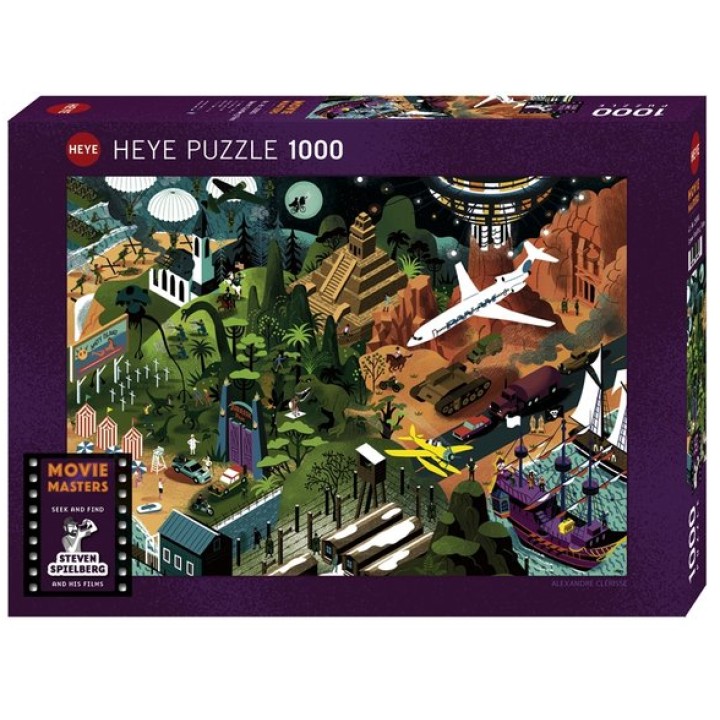 PUZZLE STEVEN  SPIELBERG FILM | Jeux et Trolleries | Spécialiste des jeux de société, jeux de cartes et wargames