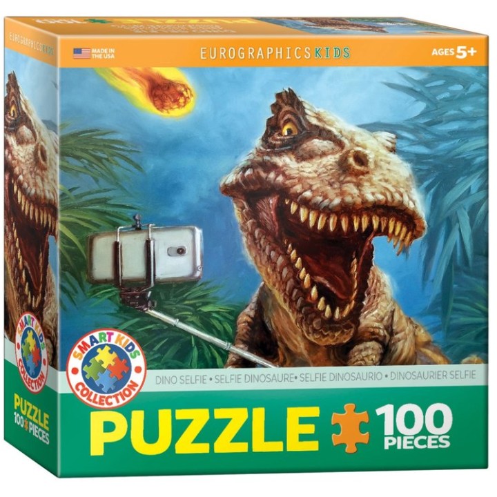 EUROGRAPHICS KIDS DINO SELFIE | Jeux et Trolleries | Spécialiste des jeux de société, jeux de cartes et wargames