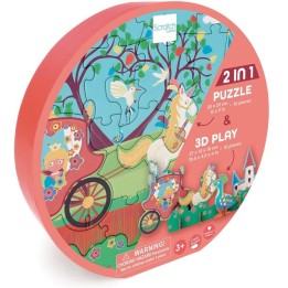 PLAY PUZZLE 3D - PRINCESS | Jeux et Trolleries | Spécialiste des jeux de société, jeux de cartes et wargames