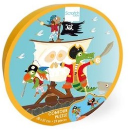 CONTOUR PUZZLE - PIRATE | Jeux et Trolleries | Spécialiste des jeux de société, jeux de cartes et wargames