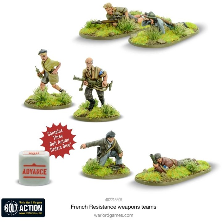 French Resistance Weapons Teams | Jeux et Trolleries | Spécialiste des jeux de société, jeux de cartes et wargames
