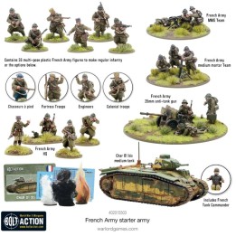 French Army starter army | Jeux et Trolleries | Spécialiste des jeux de société, jeux de cartes et wargames