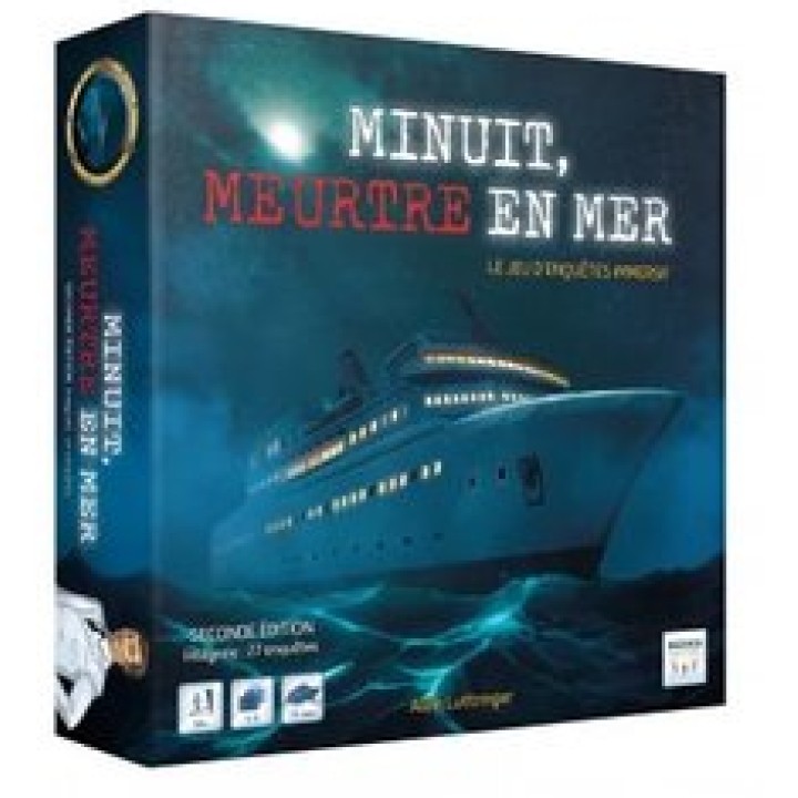 Minuit, Meurtre en Mer 2 | Jeux et Trolleries | Spécialiste des jeux de société, jeux de cartes et wargames