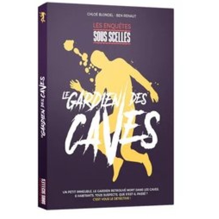 LES ENQUETES SOUS SCELLES   Le Gardien des Caves | Jeux et Trolleries | Spécialiste des jeux de société, jeux de cartes et warga