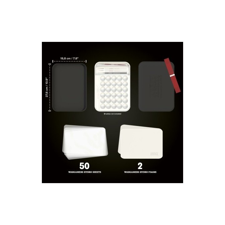ARMY PAINTER - PALETTE HUMIDE WARGAMERS EDITION  XL | Jeux et Trolleries | Spécialiste des jeux de société, jeux de cartes et wa