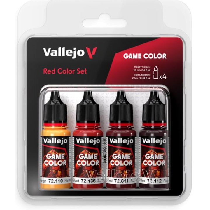 Red color set | Jeux et Trolleries | Spécialiste des jeux de société, jeux de cartes et wargames