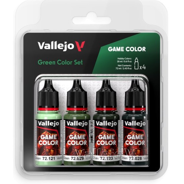 Green color set | Jeux et Trolleries | Spécialiste des jeux de société, jeux de cartes et wargames