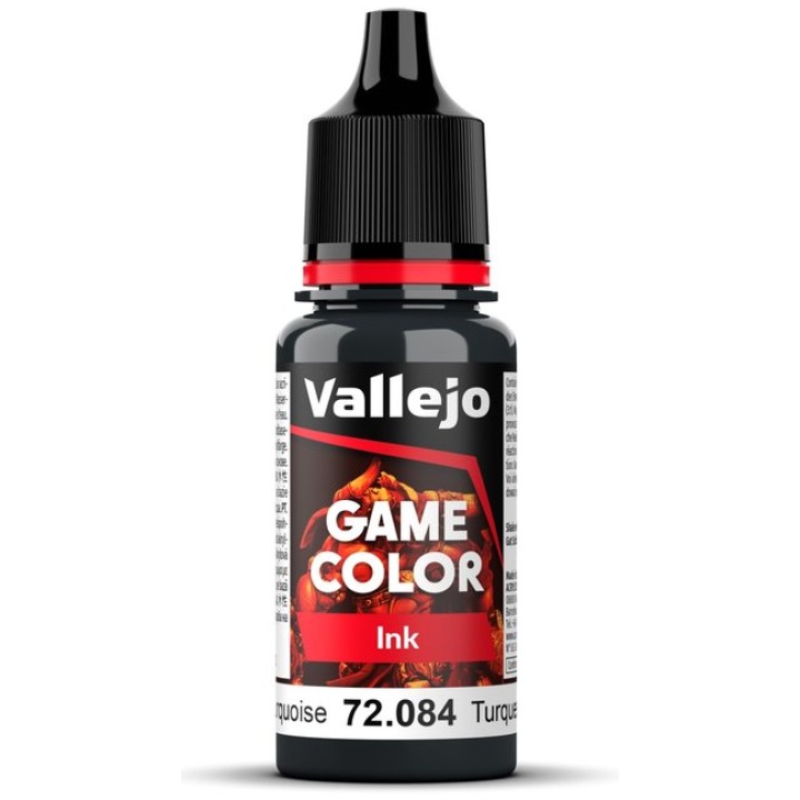 Encre Turquoise Foncé – Dark Turquoise | Jeux et Trolleries | Spécialiste des jeux de société, jeux de cartes et wargames