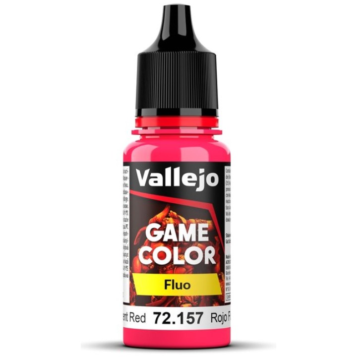 Rouge Fluo – Fluorescent Red | Jeux et Trolleries | Spécialiste des jeux de société, jeux de cartes et wargames