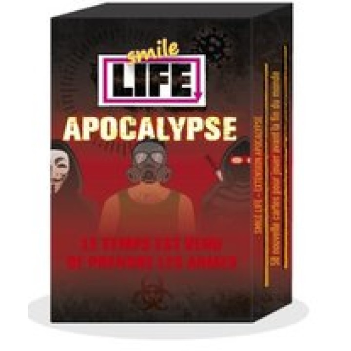 Smile Life - Extension Apocalypse | Jeux et Trolleries | Spécialiste des jeux de société, jeux de cartes et wargames