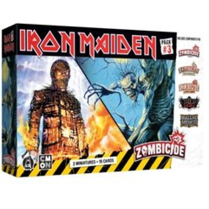 Zombicide - Iron Maiden Pack n°03 | Jeux et Trolleries | Spécialiste des jeux de société, jeux de cartes et wargames