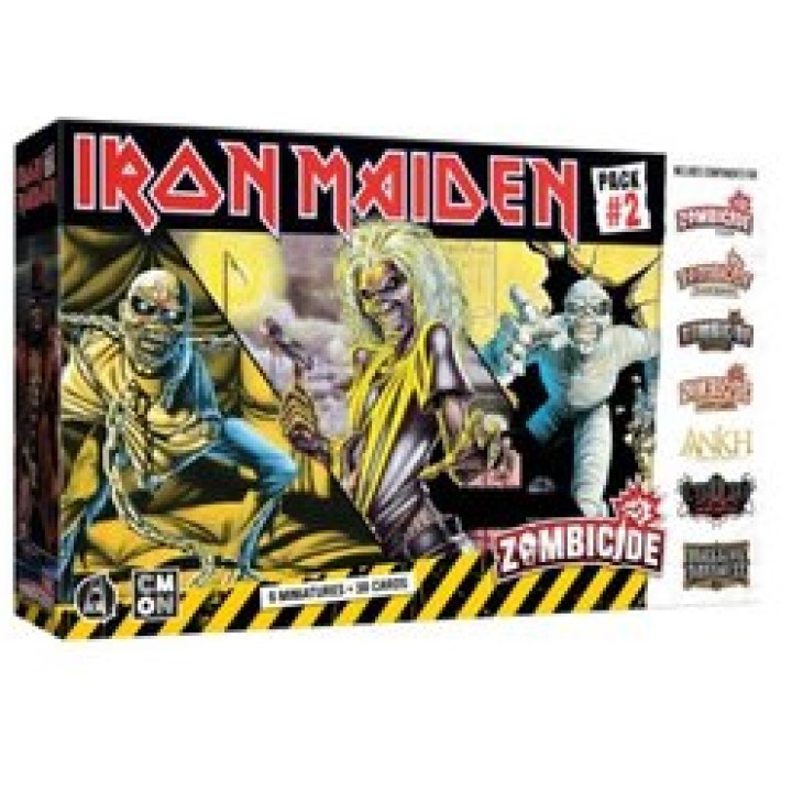 Zombicide - Iron Maiden Pack 2 | Jeux et Trolleries | Spécialiste des jeux de société, jeux de cartes et wargames