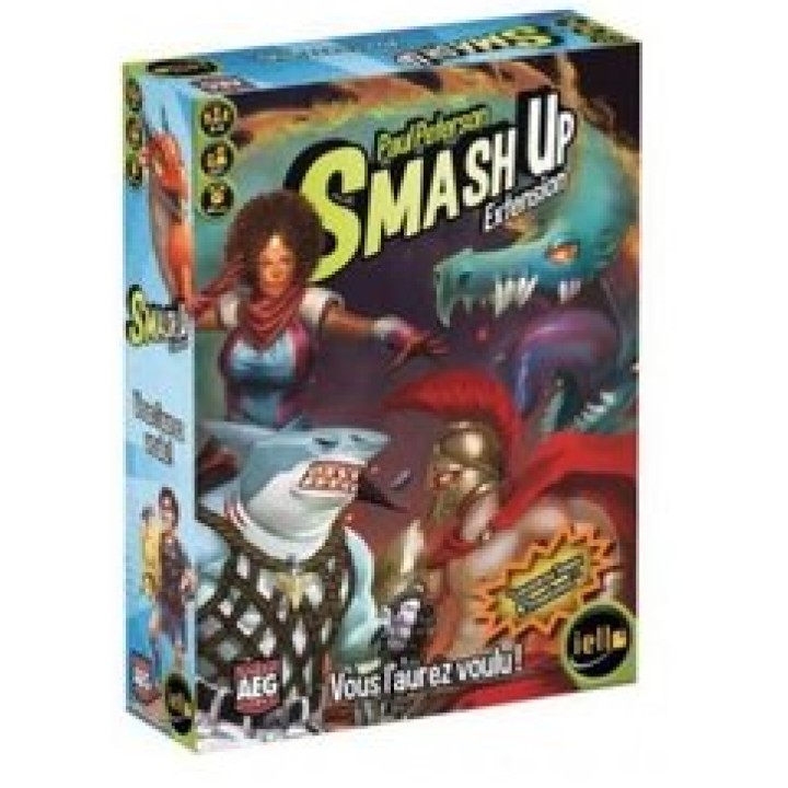 Smash Up - Vous l'Aurez Voulu | Jeux et Trolleries | Spécialiste des jeux de société, jeux de cartes et wargames