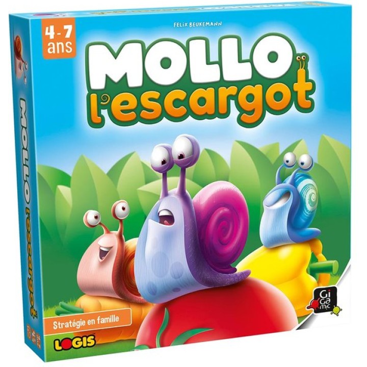 Mollo l'escargot | Jeux et Trolleries | Spécialiste des jeux de société, jeux de cartes et wargames