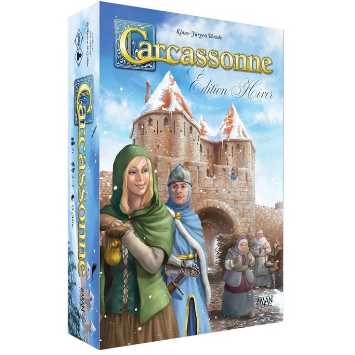 Carcassonne : Édition Hiver | Jeux et Trolleries | Spécialiste des jeux de société, jeux de cartes et wargames