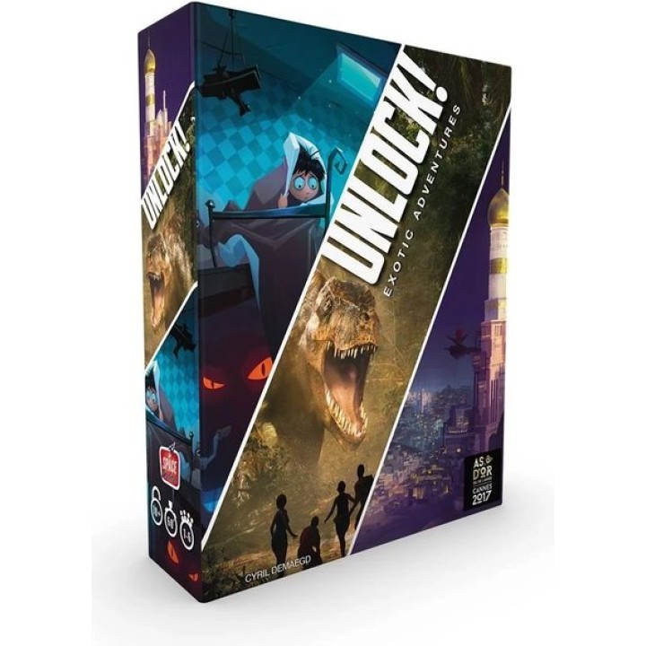 Unlock ! Exotic Adventures | Jeux et Trolleries | Spécialiste des jeux de société, jeux de cartes et wargames
