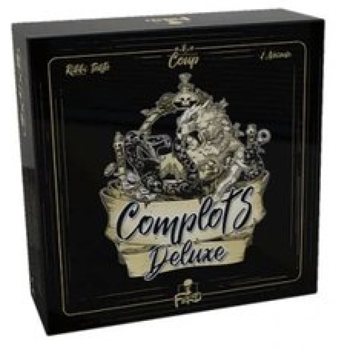 Complots Deluxe | Jeux et Trolleries | Spécialiste des jeux de société, jeux de cartes et wargames