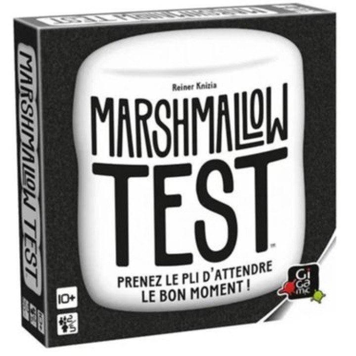 Marshmallow test | Jeux et Trolleries | Spécialiste des jeux de société, jeux de cartes et wargames