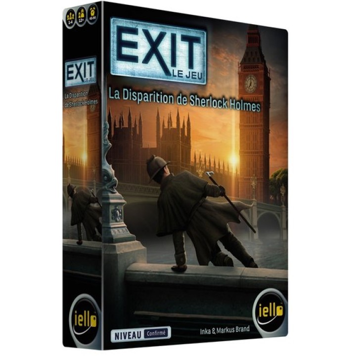Exit : La Disparition de Sherlock Holmes | Jeux et Trolleries | Spécialiste des jeux de société, jeux de cartes et wargames