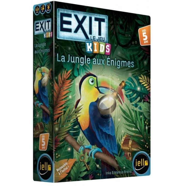 Exit Kids : La Jungle aux Enigmes | Jeux et Trolleries | Spécialiste des jeux de société, jeux de cartes et wargames