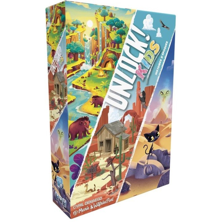 Unlock! Kids : Histoires d'Epoques | Jeux et Trolleries | Spécialiste des jeux de société, jeux de cartes et wargames