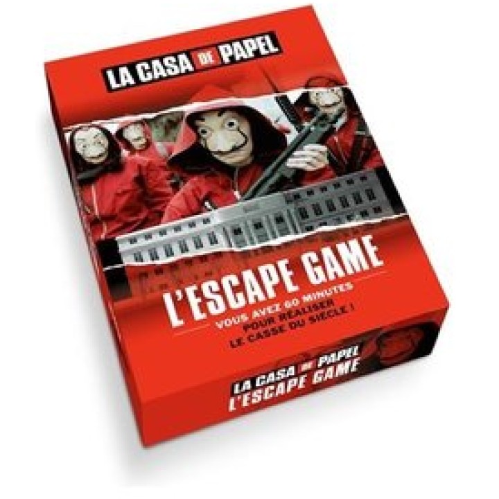 Escape Game La Casa de Papel - Parties 1-2  Le casse du siècle | Jeux et Trolleries | Spécialiste des jeux de société, jeux de c