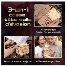 3D PUZZLE ORBITAL BOX | Jeux et Trolleries | Spécialiste des jeux de société, jeux de cartes et wargames