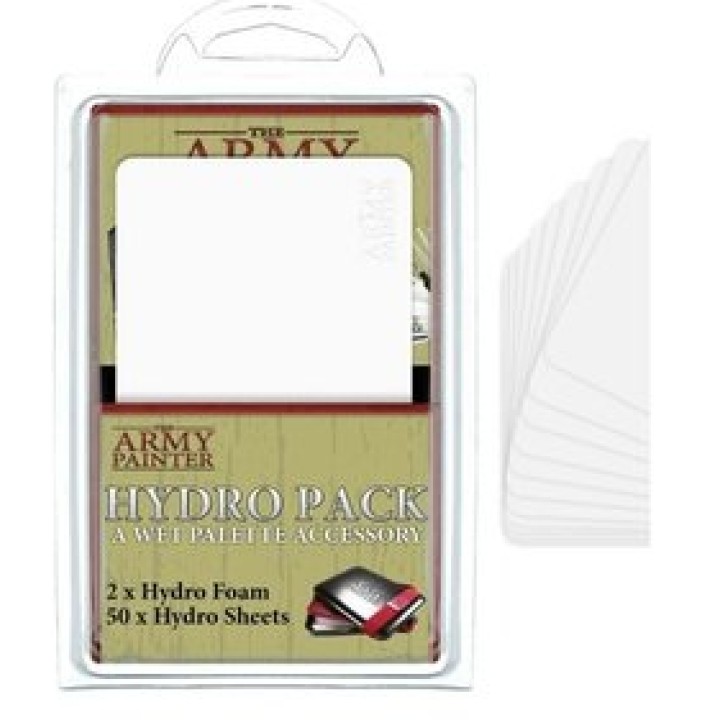 ARMY PAINTER - OUTILS - HYDRO PACK (50 FEUILLES ET 2 FOAMS | Jeux et Trolleries | Spécialiste des jeux de société, jeux de carte