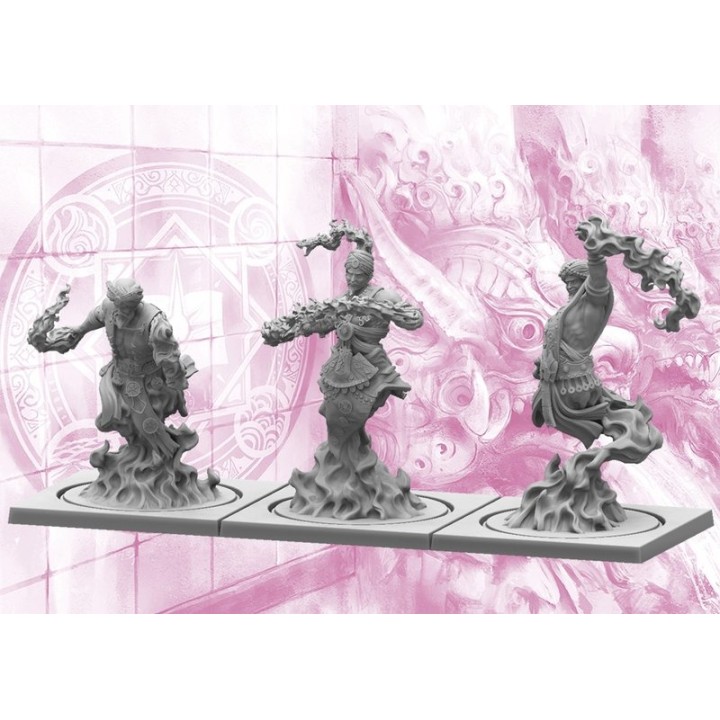 Efreet Sword Dancers  / Efreet Flamecasters     (Dual Kit) - Sorcerer Kings | Jeux et Trolleries | Spécialiste des jeux de socié