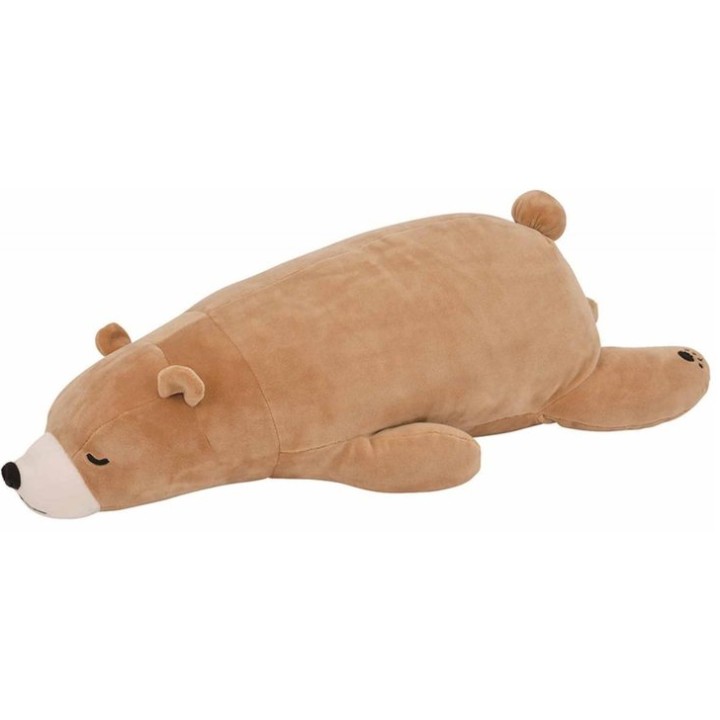 Peluche nemu nemu - COOKIE - L'Ours Brun - Taille XXL - 70 cm | Jeux et Trolleries | Spécialiste des jeux de société, jeux de ca