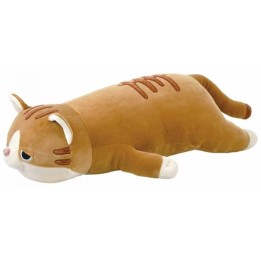 Peluche Chat Brun Mugi - Taille 54 cm | Jeux et Trolleries | Spécialiste des jeux de société, jeux de cartes et wargames