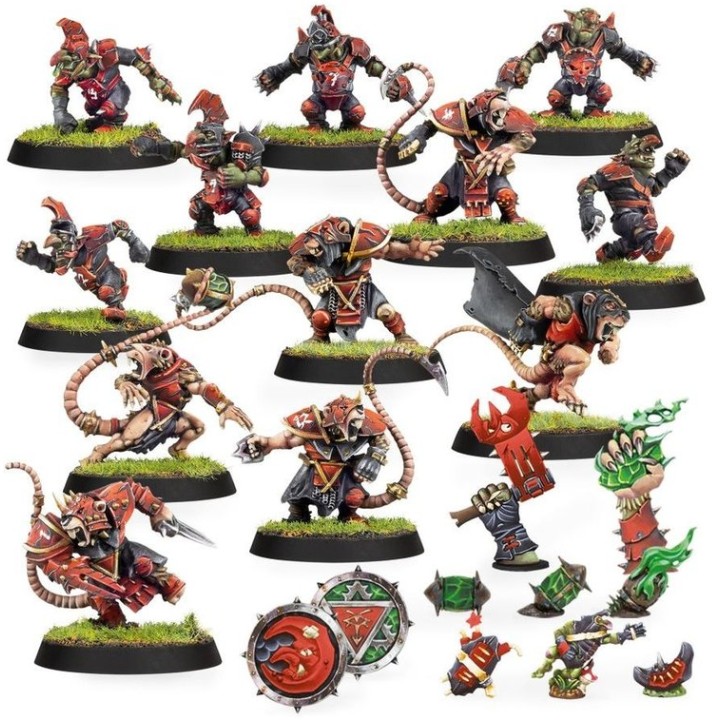 BLOOD BOWL - UNDERWORLD CREEPERS TEAM