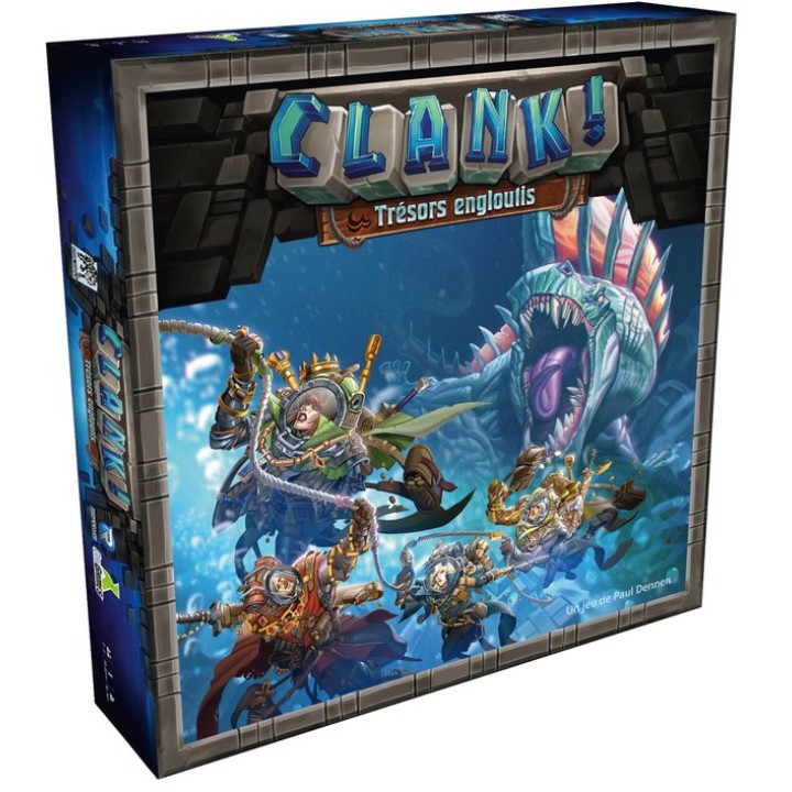 Clank - Trésors Engloutis (extension) | Jeux et Trolleries | Spécialiste des jeux de société, jeux de cartes et wargames