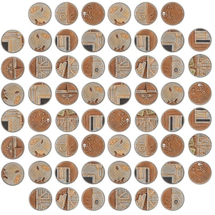 SECTOR IMPERIALIS: SOCLES RONDS DE 32MM