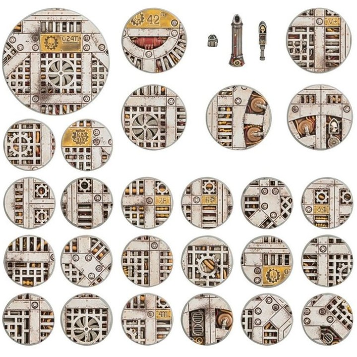 SOCLES INDUSTRIELS SECTOR MECHANICUS