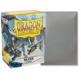 Dragon Shield - 100 sleeves - Silver classic