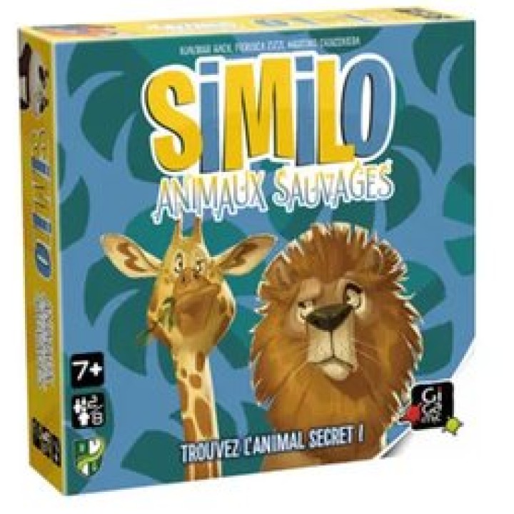 Similo - animaux sauvages | Jeux et Trolleries | Spécialiste des jeux de société, jeux de cartes et wargames