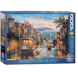 Eurographics  San Francisco Cable Car Heaven | Jeux et Trolleries | Spécialiste des jeux de société, jeux de cartes et wargames