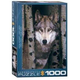 EUROGRAPHICS PUZZLE GRAY WOLF | Jeux et Trolleries | Spécialiste des jeux de société, jeux de cartes et wargames
