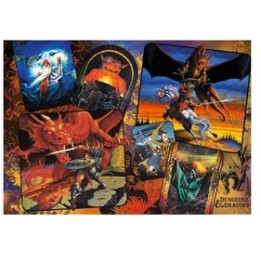 trefl puzzle dungeons et dragons | Jeux et Trolleries | Spécialiste des jeux de société, jeux de cartes et wargames