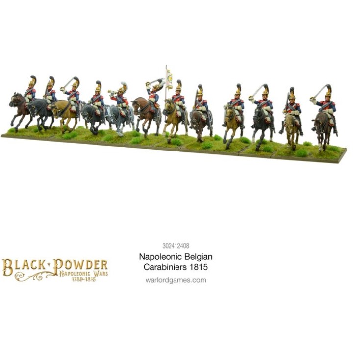 Napoleonic Belgian Carabiniers 1815 | Jeux et Trolleries | Spécialiste des jeux de société, jeux de cartes et wargames