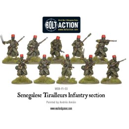 Senegalese Tirailleurs Infantry Section | Jeux et Trolleries | Spécialiste des jeux de société, jeux de cartes et wargames