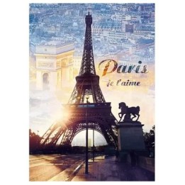 Puzzle Trefl Paris au coucher du soleil 1000 pièces